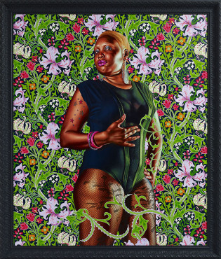 'Portrait of Mary Hill, Lady Killigrew', by Kehinde Wiley via KehindeWiley.com
