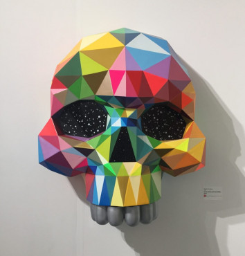 Okuda San Miguel - Skull