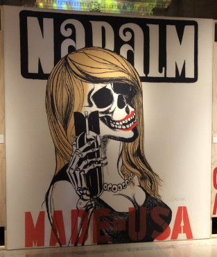 Reproduction of Napalm/Made In U.S.A. by Anton Refregier