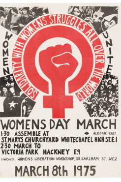 Women’s Day March, March 1975. Photo- Courtesy of See Red Women’s Workshop via thecut.com